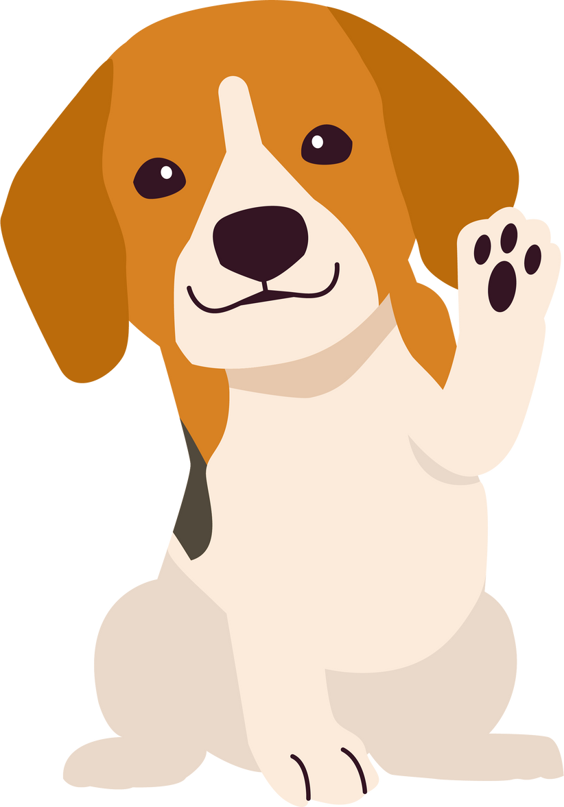 Cute Beagle Dog